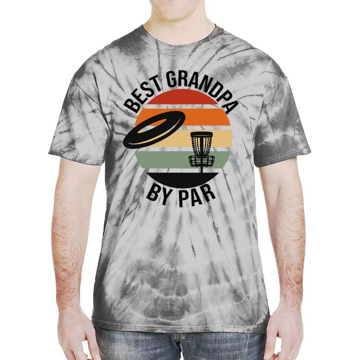 Best Grandpa By Par Fathers Day Tie-Dye T-Shirt