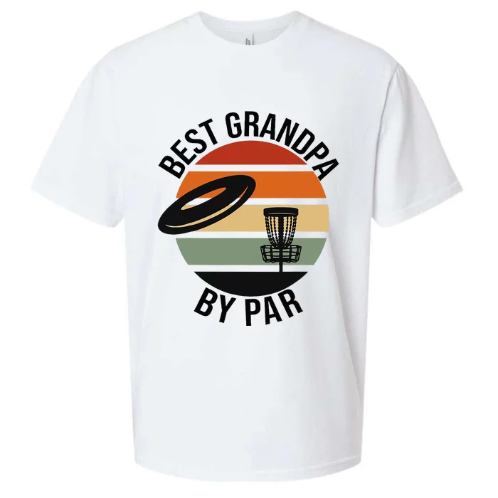 Best Grandpa By Par Fathers Day Sueded Cloud Jersey T-Shirt