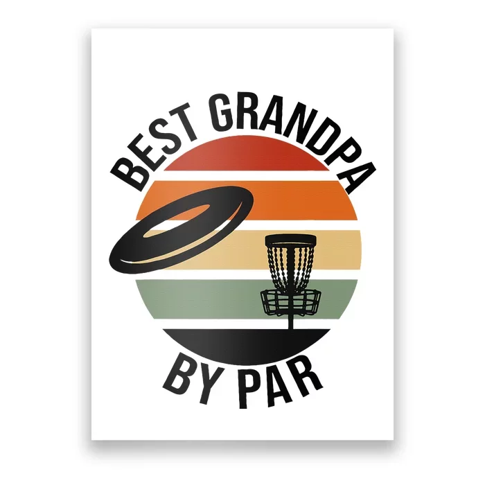 Best Grandpa By Par Fathers Day Poster