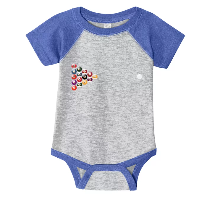 Billiards Gift Infant Baby Jersey Bodysuit