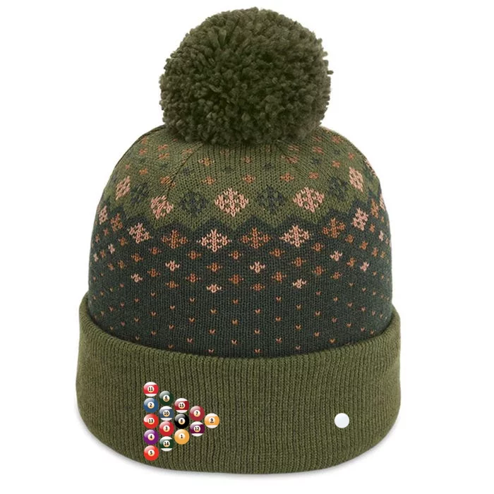 Billiards Gift The Baniff Cuffed Pom Beanie