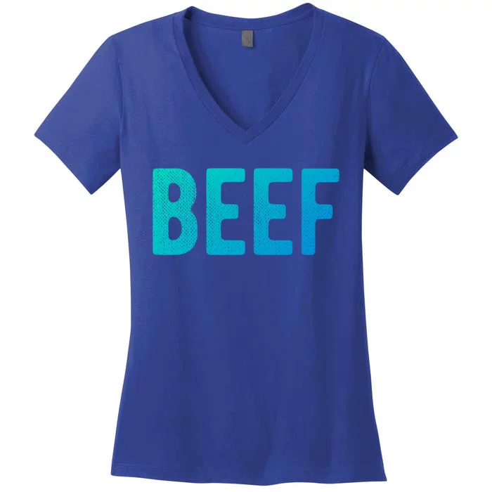 Beef Gift Women's V-Neck T-Shirt