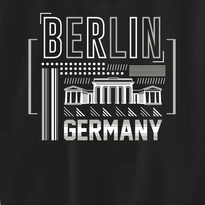 Berlin Germany Kids Sweatshirt