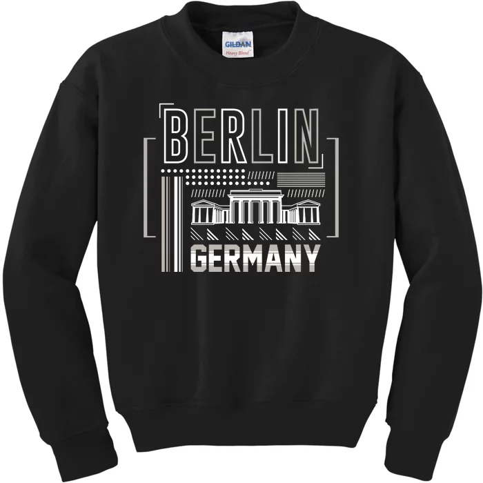 Berlin Germany Kids Sweatshirt