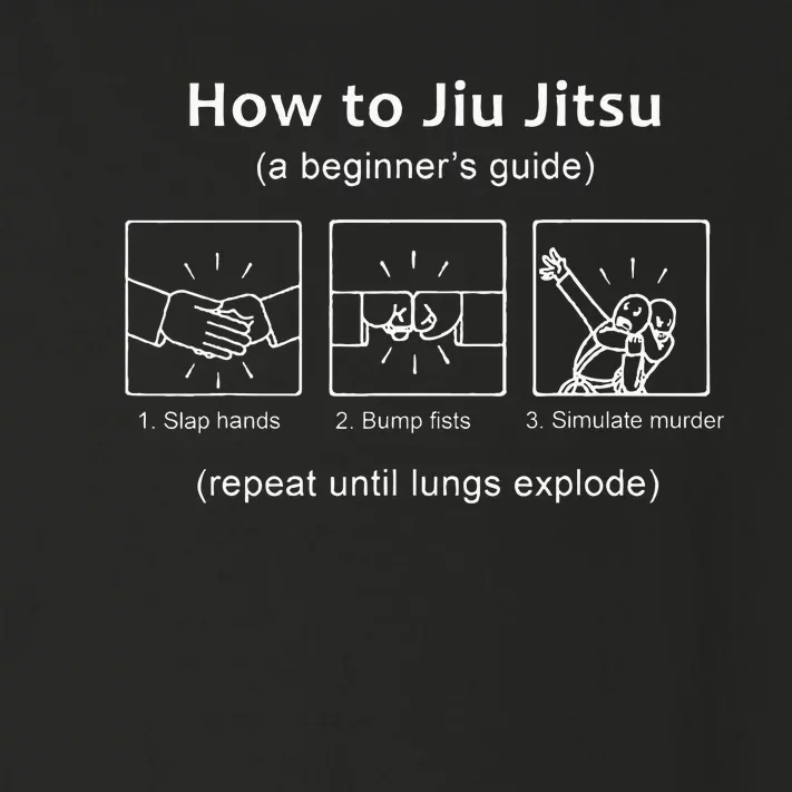 Bjj Gifts Beginner Jiu Jitsu Guide Funny Brazilian Jiu Jitsu Toddler Long Sleeve Shirt