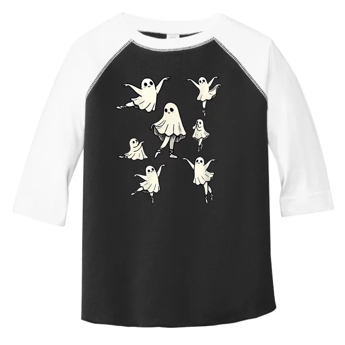 Ballet Ghost Ballet Dancer Spooky Dance Teacher Halloween Toddler Fine Jersey T-Shirt