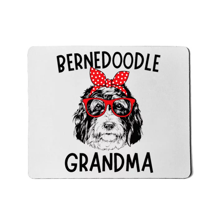 Bernedoodle Grandma Bernedoodle Dog Nana MotherS Day Mousepad