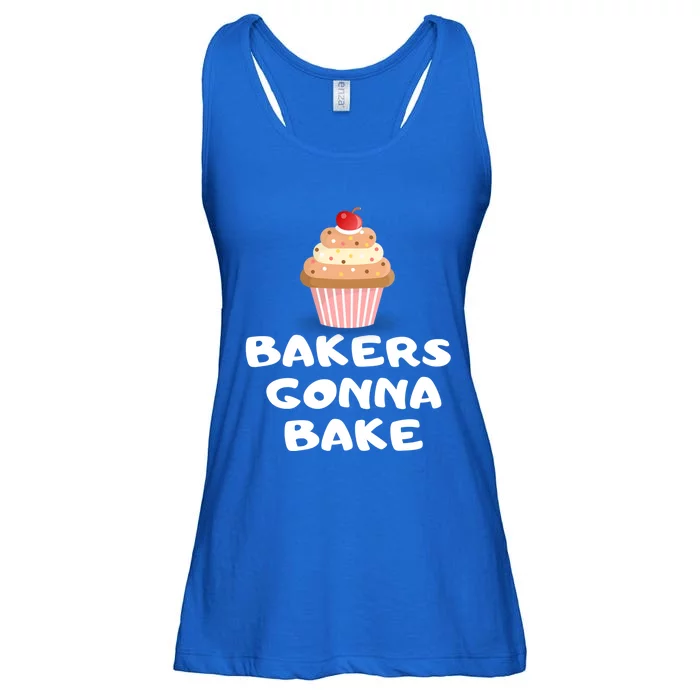 Bakers Gonna Bake Funny Baking Gift Ladies Essential Flowy Tank