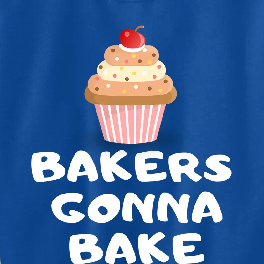 Bakers Gonna Bake Funny Baking Gift Kids Sweatshirt