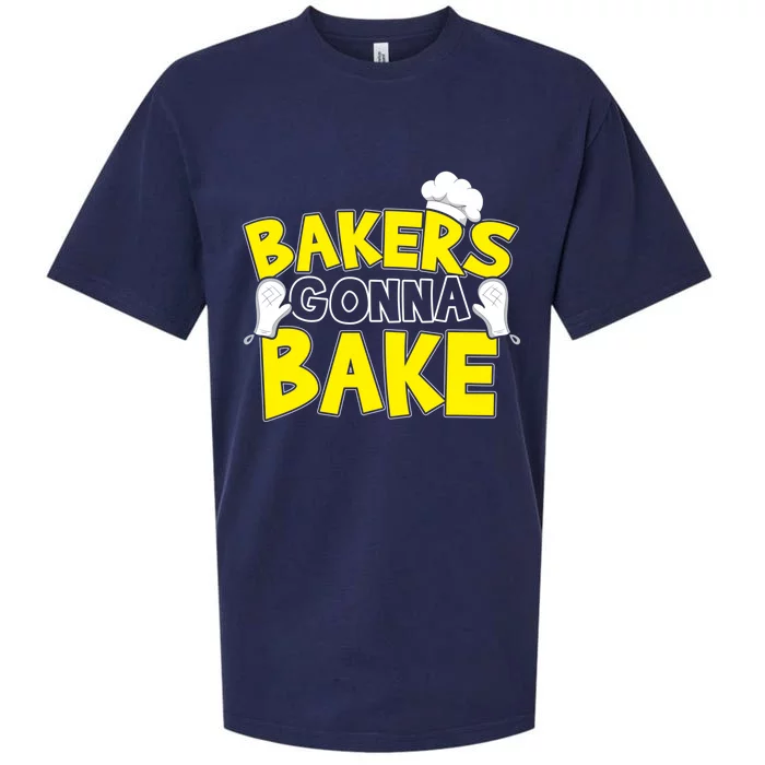 Bakers Gonna Bake Gift Baking Baker Gift Sueded Cloud Jersey T-Shirt