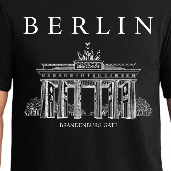 Berlin Germany Brandenburg Gate Pajama Set