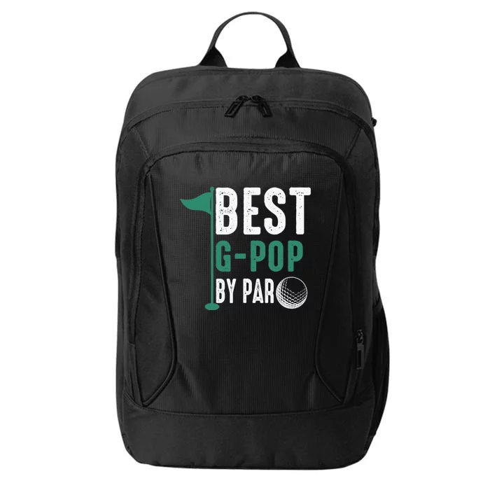 Best G-Pop By Par Father's Day Golf Gift Grandpa City Backpack