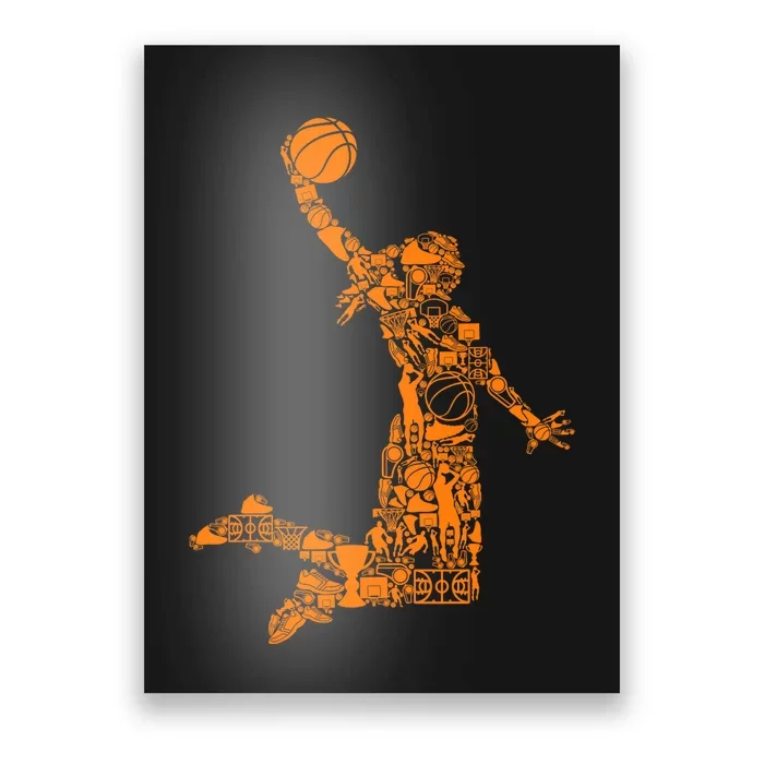 Basketball Girl Poster