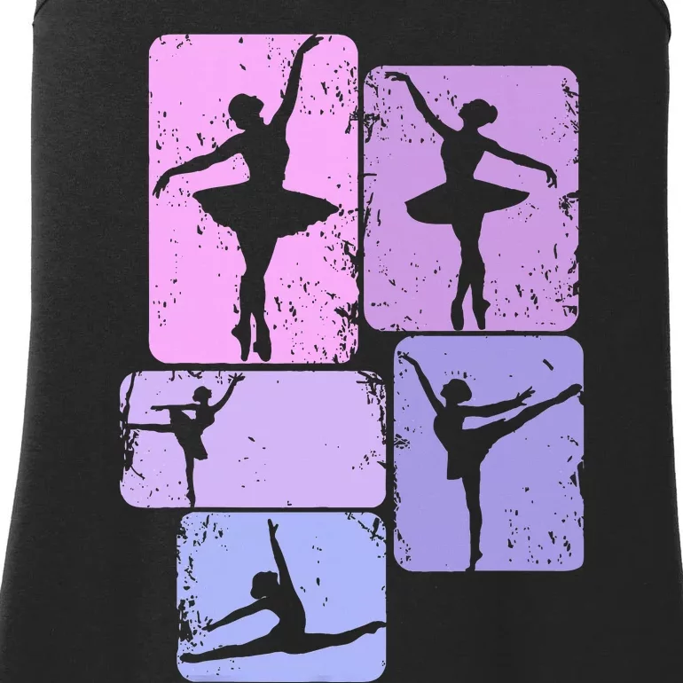 Ballerina Girl Ballet Ladies Essential Tank