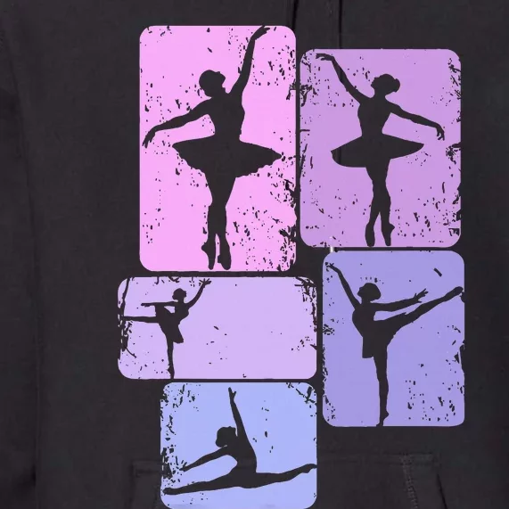 Ballerina Girl Ballet Premium Hoodie