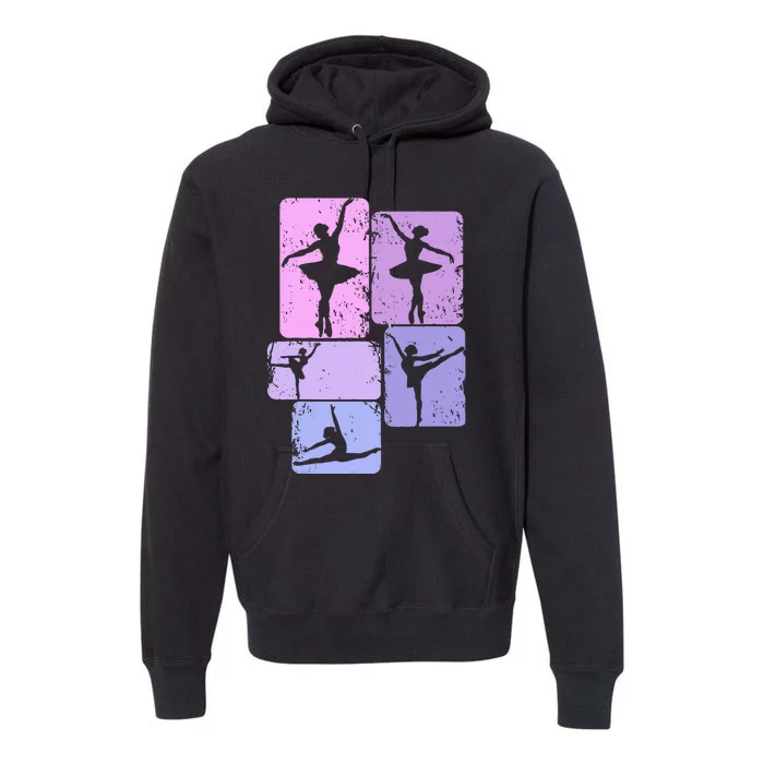 Ballerina Girl Ballet Premium Hoodie