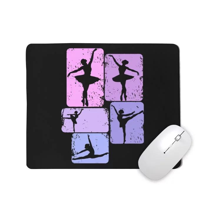 Ballerina Girl Ballet Mousepad