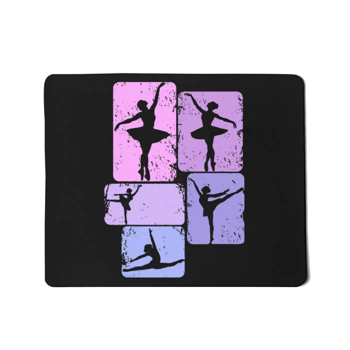 Ballerina Girl Ballet Mousepad