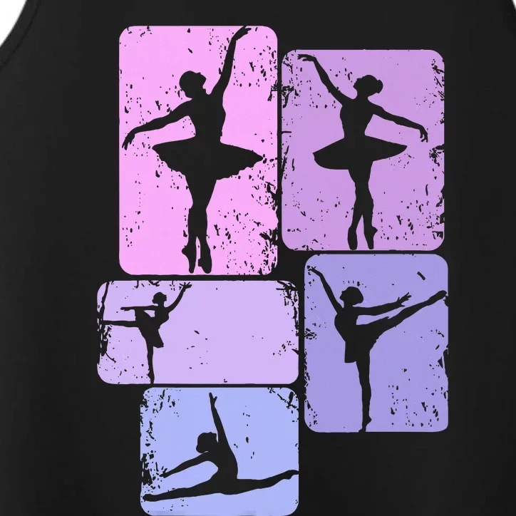 Ballerina Girl Ballet Performance Tank