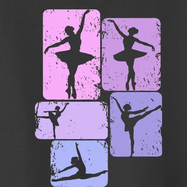 Ballerina Girl Ballet Toddler T-Shirt