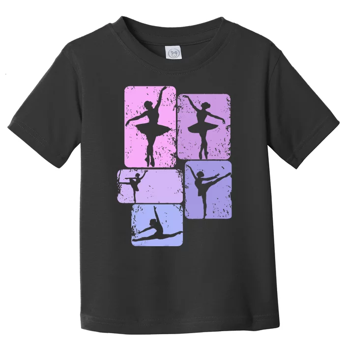 Ballerina Girl Ballet Toddler T-Shirt