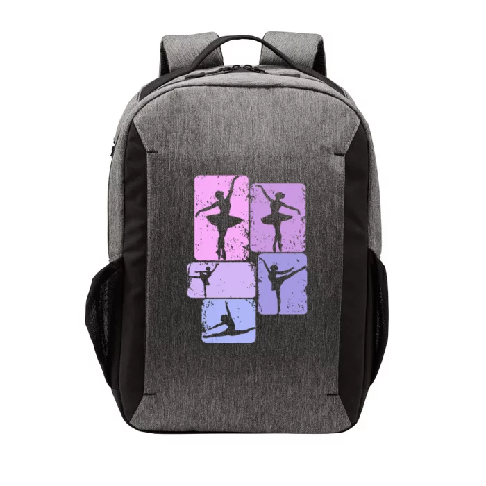 Ballerina Girl Ballet Vector Backpack