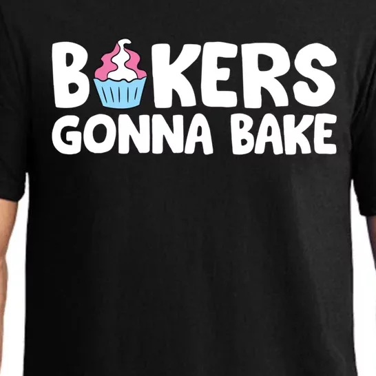 Bakers Gonna Bake Kitchen Dessert Baking Cupcakes Gift Pajama Set