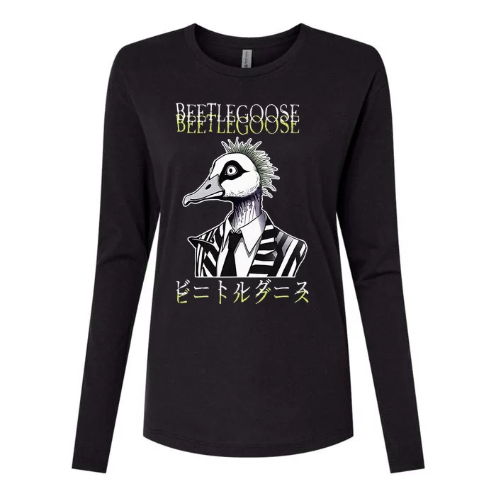 Beetle Goose Womens Cotton Relaxed Long Sleeve T-Shirt