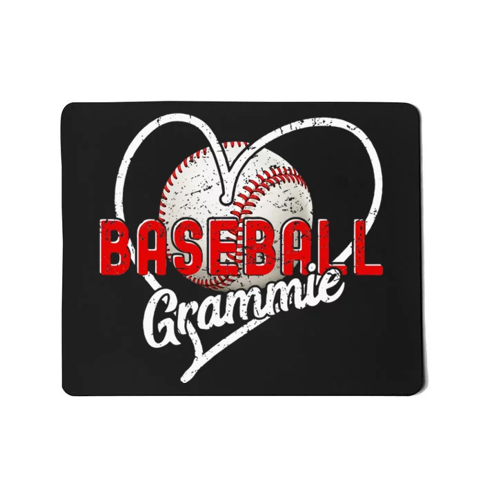 Baseball Grammie Baseball Love Baseball Player Mousepad