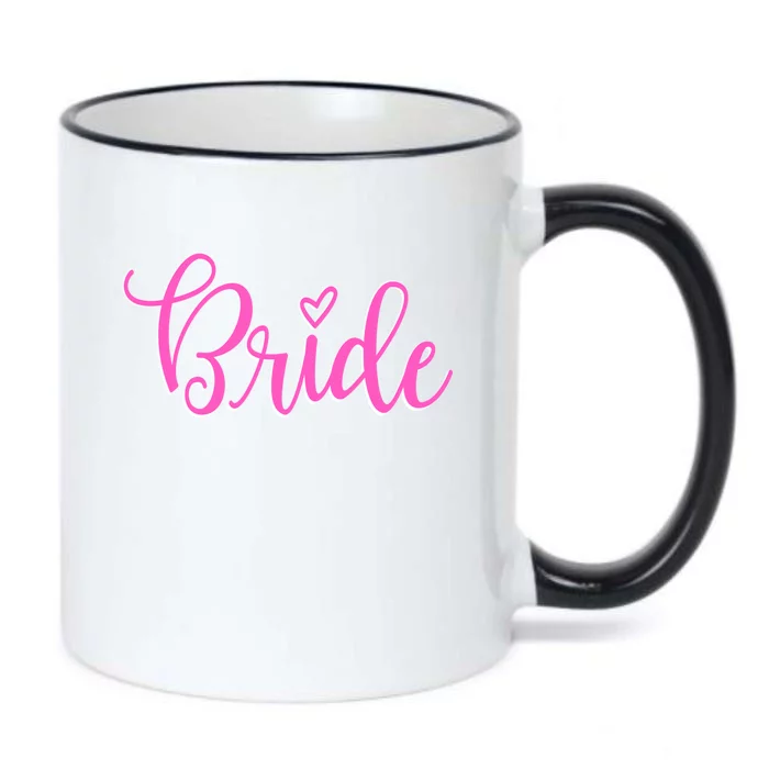 Bride Gift Black Color Changing Mug