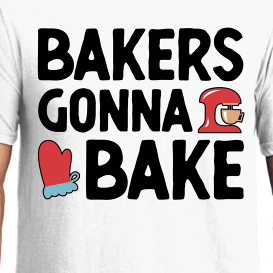 Bakers Gonna Bake Pastry Cake Baking Confectioner Baking Meaningful Gift Pajama Set