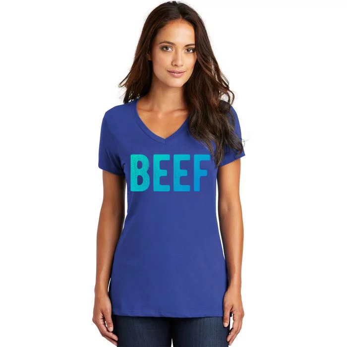 Beef Gift Women's V-Neck T-Shirt