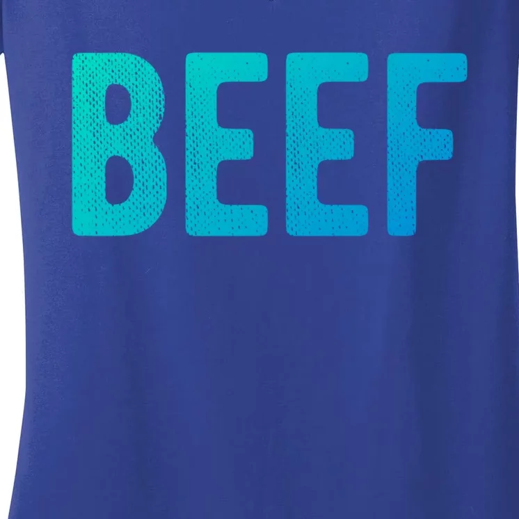 Beef Gift Women's V-Neck T-Shirt