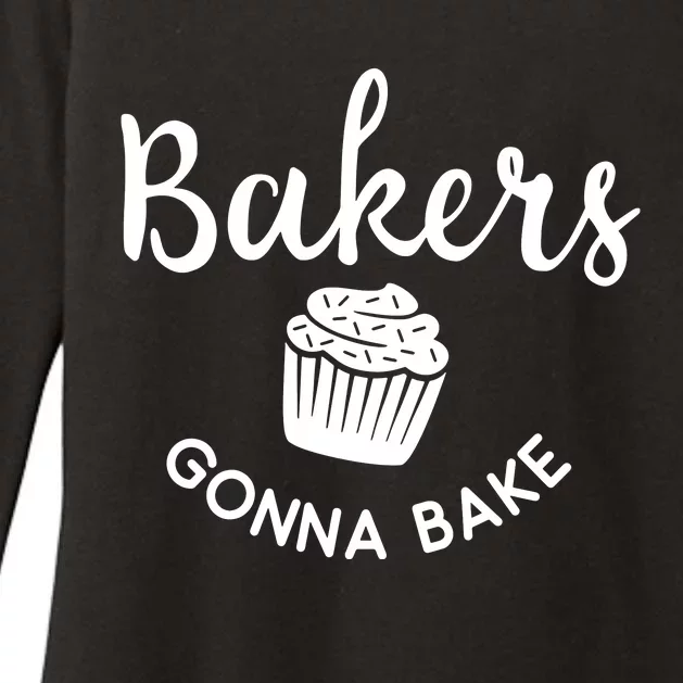 Bakers Gonna Bake Womens CVC Long Sleeve Shirt