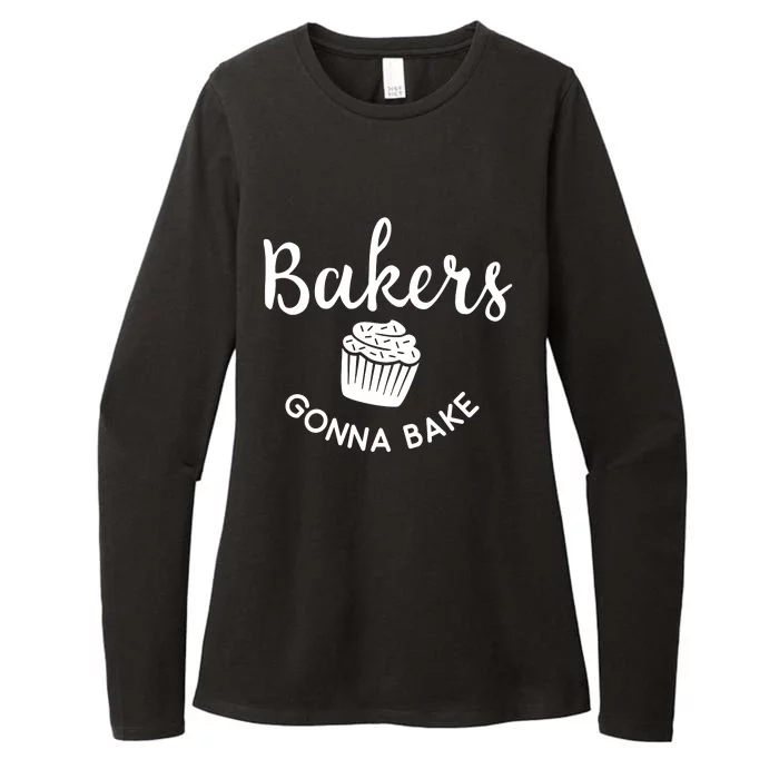 Bakers Gonna Bake Womens CVC Long Sleeve Shirt