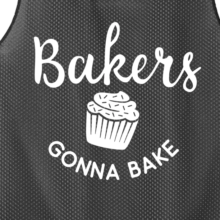 Bakers Gonna Bake Mesh Reversible Basketball Jersey Tank