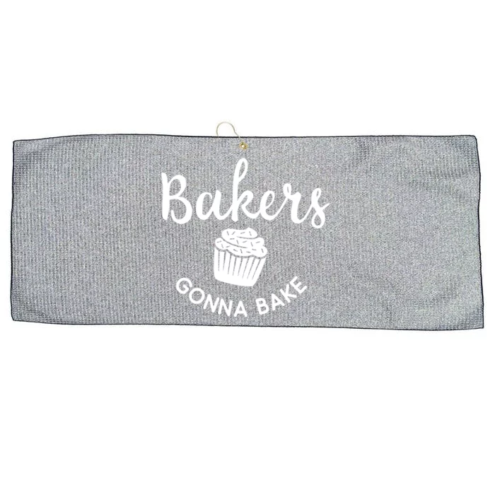 Bakers Gonna Bake Large Microfiber Waffle Golf Towel