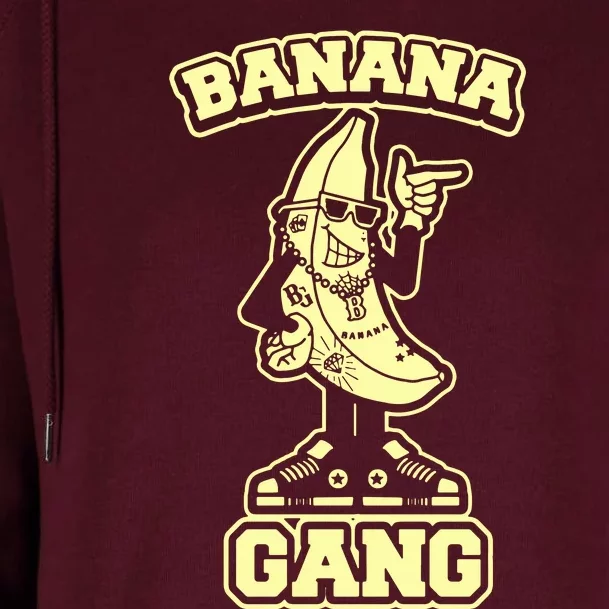 Banana Gang Womens Funnel Neck Pullover Hood