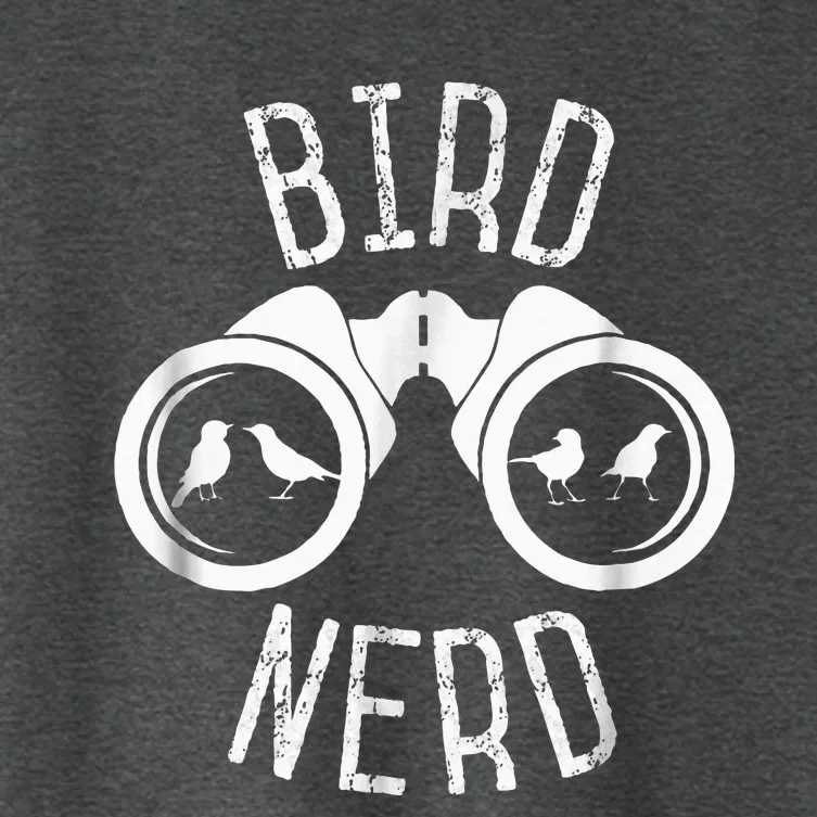 Birdwatcher Gifts Birdwatching Bird Nerd Women's Crop Top Tee