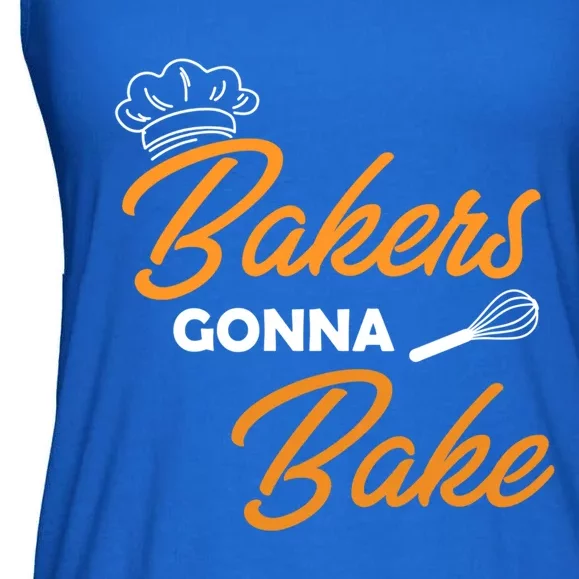 Bakers Gonna Bake Funny Gift Ladies Essential Flowy Tank