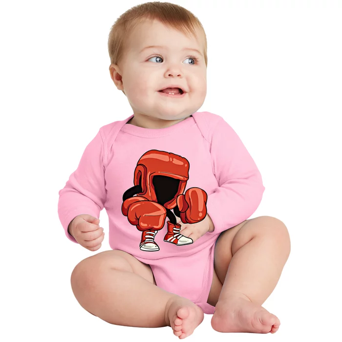 Boxing Gift Baby Long Sleeve Bodysuit