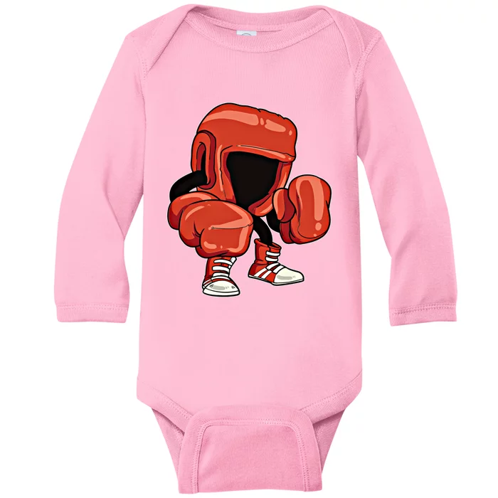 Boxing Gift Baby Long Sleeve Bodysuit