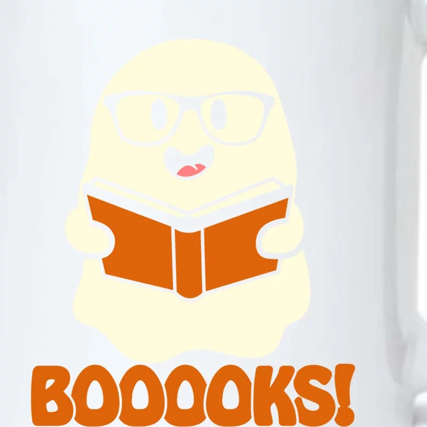 Booooks Ghost Boo Read Books Library Teacher Halloween Cute Gift Black Color Changing Mug