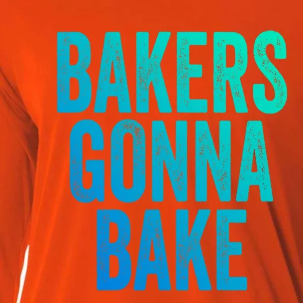 Bakers Gonna Bake Cool Gift Cooling Performance Long Sleeve Crew