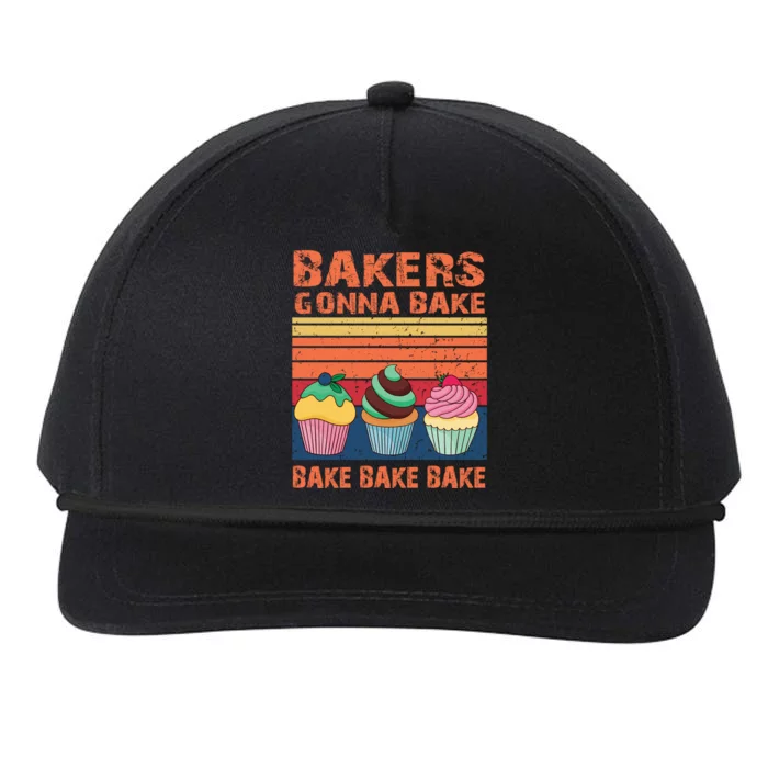 Bakers Gonna Bake Gift Snapback Five-Panel Rope Hat