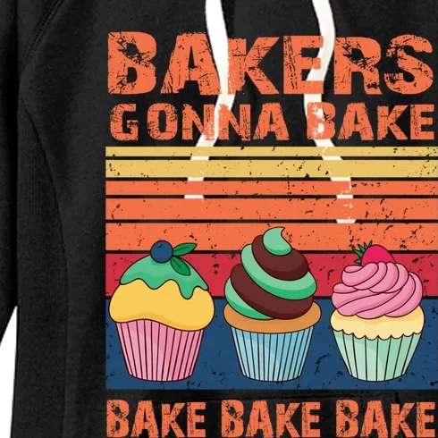 Bakers Gonna Bake Gift Women's Fleece Hoodie