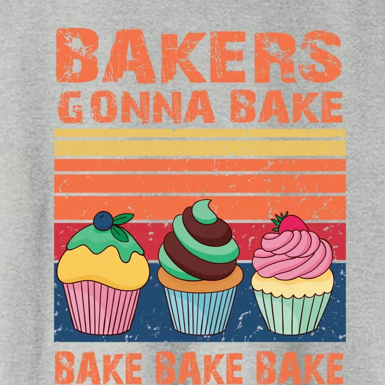 Bakers Gonna Bake Gift Women's Crop Top Tee