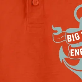 Boating Gift Big Boat Energy On Cruise Time Sailing Gift Dry Zone Grid Performance Polo