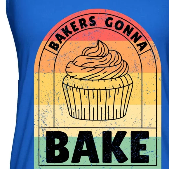 Bakers Gonna Bake Cute Gift Ladies Essential Flowy Tank