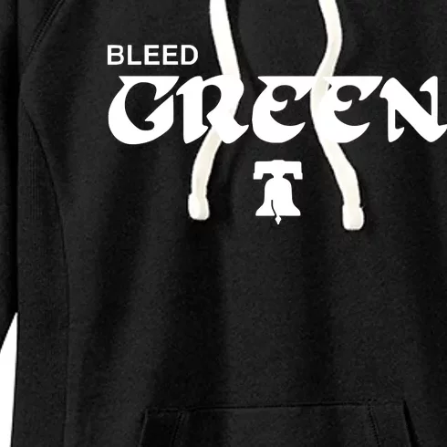 Bleed Green Women's Fleece Hoodie